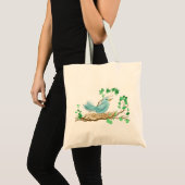Tote Bag Oiseau dans le nid (Devant (produit))