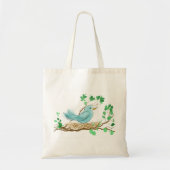 Tote Bag Oiseau dans le nid (Devant)
