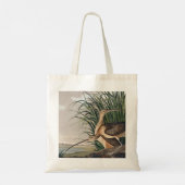 Tote Bag Oiseau de Courlis à long bec Audubon (Dos)