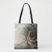 Tote Bag Oiseau de Courlis à long bec Audubon (Devant)