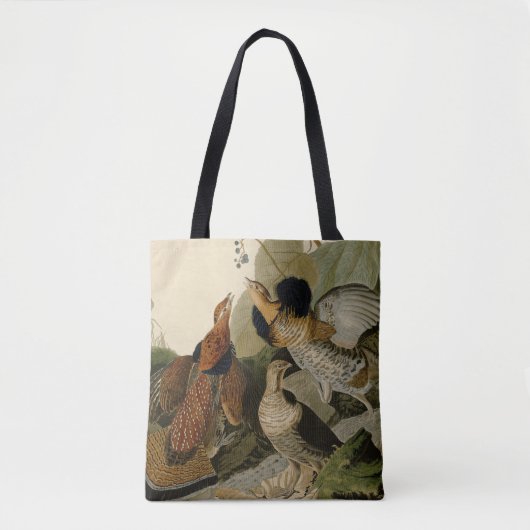 Tote Bag Oiseau de gibier Audubon (Devant)