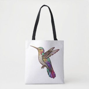 Tote Bag Oiseau de mer Portrait animal Verre tendu Art