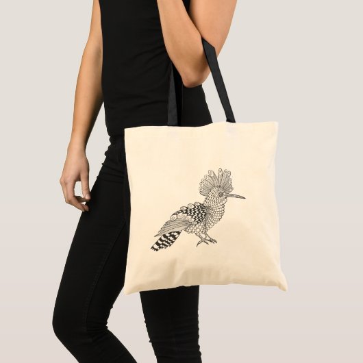 Tote Bag Oiseau de style (Devant (produit))