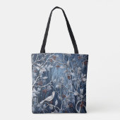 Tote Bag Oiseau d'hiver Holly (Dos)