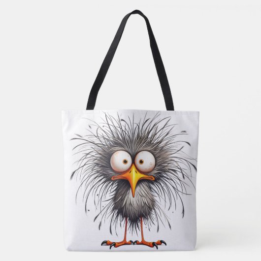 Tote Bag Oiseau fantaisiste (Devant)
