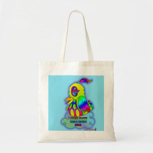 TOTE BAG OISEAU FOL FOURRE-TOUT