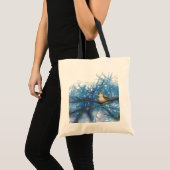 Tote Bag oiseau guerrier (Devant (produit))