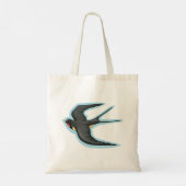Tote Bag Oiseau Hirondelle en Vol (Dos)