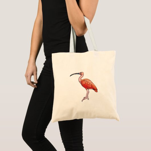 Tote Bag Oiseau Ibis Scarlet (Devant (produit))
