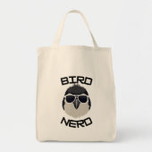 Tote Bag Oiseau Nerd (Devant)