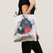 Tote Bag Oiseau noir (De près)