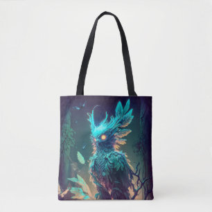 Tote Bag Oiseau Oiseau Animal Portrait Peinture Faune Extér