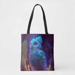 Tote Bag Oiseau Oiseau Animal Portrait Peinture Faune Extér