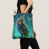 Tote Bag Oiseau Oiseau Animal Portrait Peinture Faune Extér (De près)