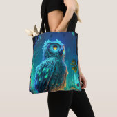Tote Bag Oiseau Oiseau Animal Portrait Peinture Faune Extér (De près)