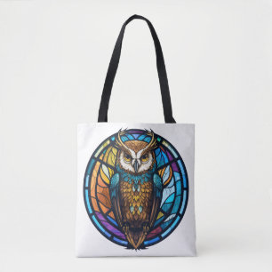 Tote Bag Oiseau Oiseau Portrait animal Verre tendu Faune