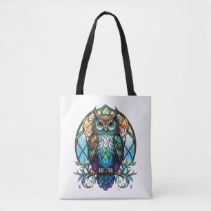 Tote Bag Oiseau Oiseau Portrait animal Verre tendu Faune