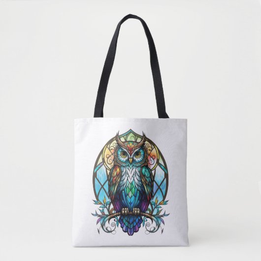 Tote Bag Oiseau Oiseau Portrait animal Verre tendu Faune (Devant)