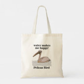 Tote Bag Oiseau pélican (Dos)