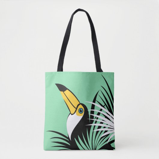 Tote Bag Oiseau tactile exotique (Devant)