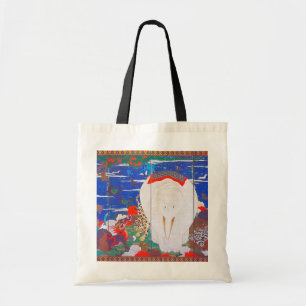 Tote Bag Oiseaux, animaux et Plantes floraux(droite)Jakuchu
