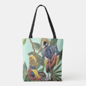 Tote Bag Oiseaux au Paradis - Grands Oiseaux (Dos)