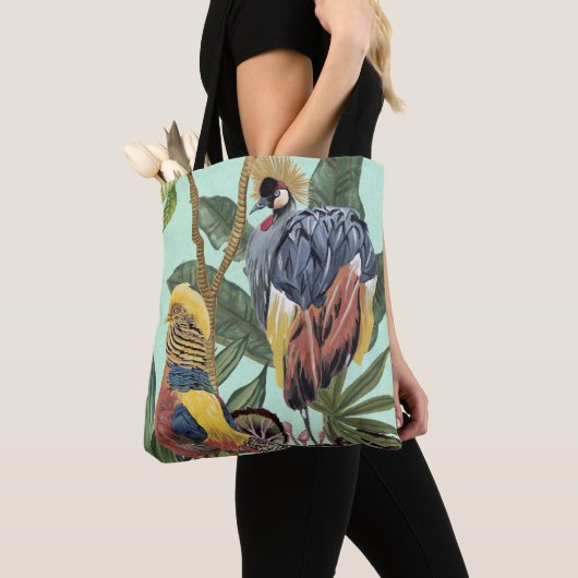 Tote Bag Oiseaux au Paradis - Grands Oiseaux (De près)