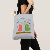 Tote Bag Oiseaux chanteurs (De près)