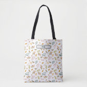 Tote Bag Oiseaux colorés (Devant)