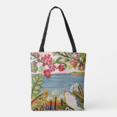 Tote Bag Oiseaux dans le jardin (Dos)