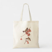 Tote Bag Oiseaux de brume de riz d'Audubon ou oiseaux Bobol (Dos)