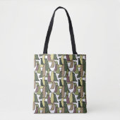 Tote Bag Oiseaux de Camouflage (Devant)