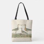 Tote Bag Oiseaux de marais Courlis Oiseaux (Dos)