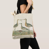 Tote Bag Oiseaux de marais Courlis Oiseaux (De près)
