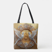 Tote Bag Oiseaux de mariage (Dos)
