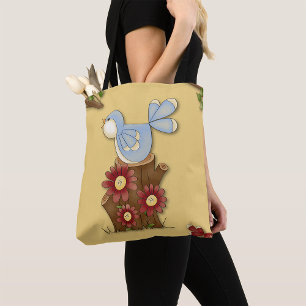 Tote Bag Oiseaux de printemps