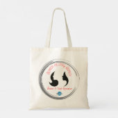 Tote Bag Oiseaux d'une Fourre-tout en plume (Dos)