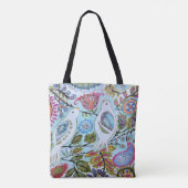 Tote Bag Oiseaux en papier I (Dos)