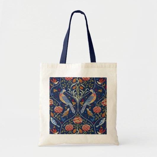 Tote Bag Oiseaux et fleurs, William Morris (Devant)