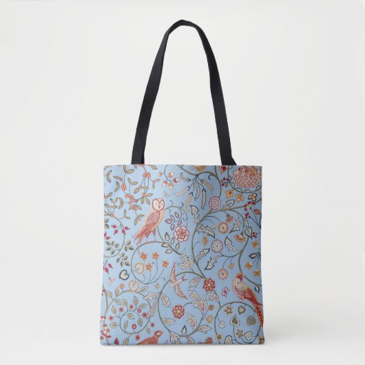 Tote Bag Oiseaux et fleurs, William Morris (Devant)