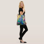 Tote Bag Oiseaux Fantastiques Geai Bleu (Sur le modèle)