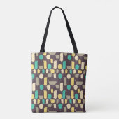 Tote Bag Oiseaux géo minimaux (Dos)