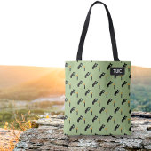 Tote Bag Oiseaux - Ornithologue & Oiseaux - initiales propr
