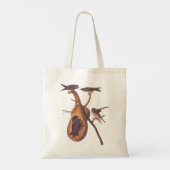 Tote Bag Oiseaux pourpres Martin Audubon avec Gourd Home (Dos)