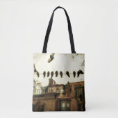 Tote Bag Oiseaux urbains (Devant)