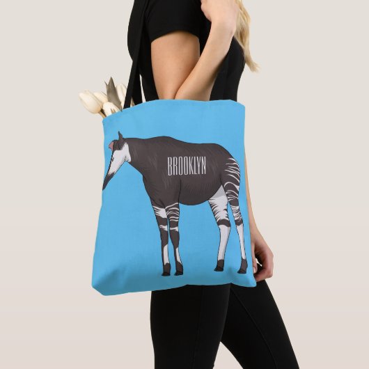 Tote Bag Okapi (De près)