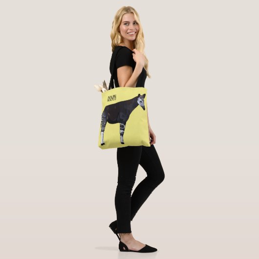 Tote Bag Okapi (Sur le modèle)