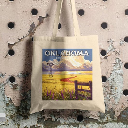 Tote Bag Oklahoma vintage