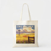 Tote Bag Oklahoma vintage (Devant)
