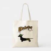 Tote Bag Oktoberfest Dachshund allemand (Dos)